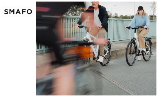 SMAFO: gewinne eines von 3 E-Bikes SMAFO 4