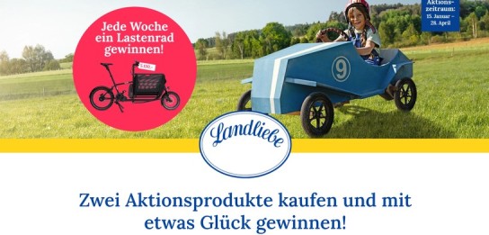 Molkerei Müller: 15 elektrische Lastenräder zu gewinnen