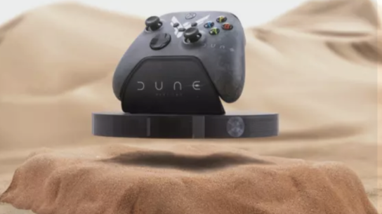 Microsoft: ein schwebender Controller im Dune Design