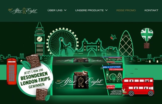 Nestlé: 1 von 100 London-Reisen für zwei Personen im Wert von je 3.000 € gewinnen