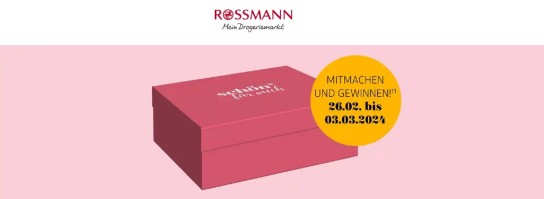 Rossmann: wieder 5.000 Beauty-Boxen zu gewinnen