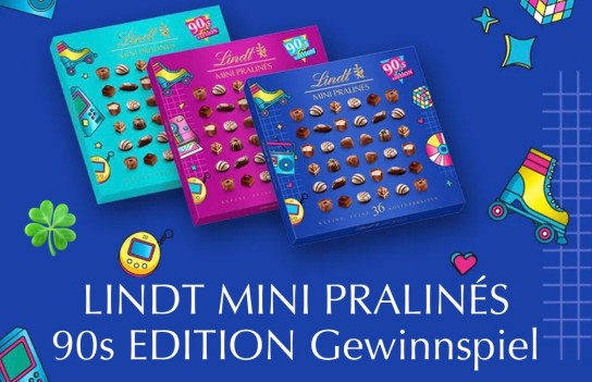 Lindt - 1 von 10 Mini Pralinés 90's Bundles gewinnen