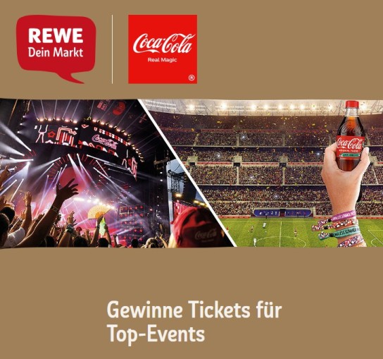 REWE - Tickets für Top-Events - Fußball-Tickets, Coachella Festival in Kalifornien
