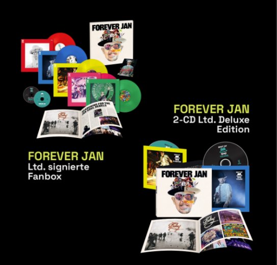 STOKED - 1x limitierte und signierte Jan Delay „Forever Jan”-Fanbox und 3x 1 „Forever Jan” CD-Bundle Limited Deluxe Edition