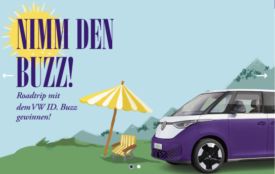 Vöslauer - Ein 14-tägiger Roadtrip mit dem VW ID. Buzz inkl. 3000 Freikilometern (nur für Österreich)
