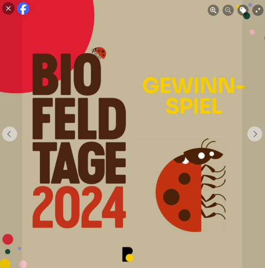 Burgenland Energie - 2x 2 Tagestickets für die Biofeldtage am 24. und 25. Mai 2024 am Seehof Donnerskirchen in Österreich (Facebook)