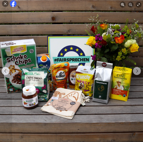 Fairtrade Deutschland - 12x 1 fair gefüllte Frühstücksbox (Facebook)