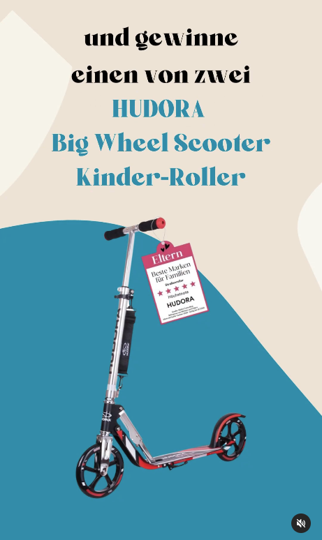 inne-kids - 2x einen HUDORA Big Wheel Scooter Kinder-Roller (Instagram)