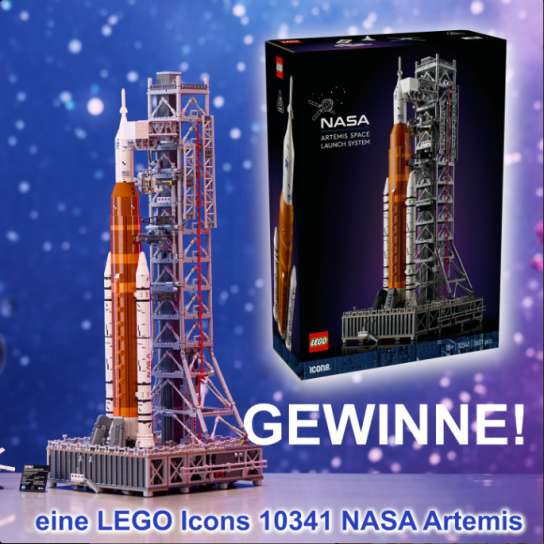 Lucky Bricks - Eine LEGO Icons 10341 NASA Artemis Startrampe (Instagram)