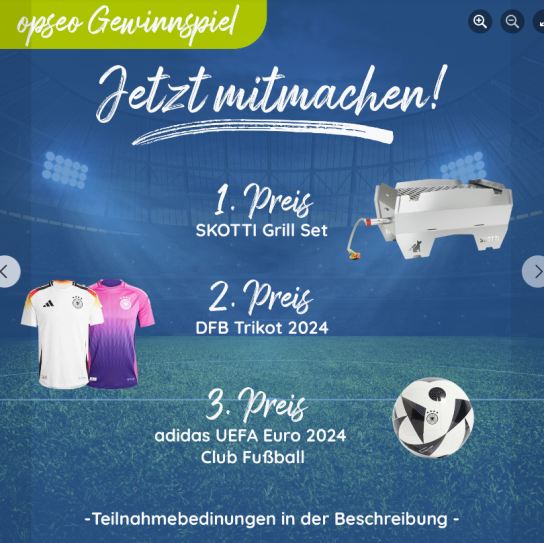 opseo - SKOTTI Grill Set, DFB Trikot 2024, DFB adidas UEFA Euro 2024 Club Fußball (Facebook)