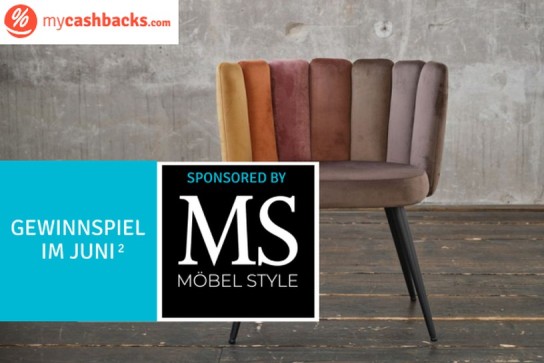 mycashbacks.com: Gewinne 1 von 4 KAWOLA Stühlen JADA im Wert von 199 €