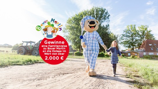 BabyOne - eine Familienreise  in einem Luxus Wellness-Haus auf dem Ostsee Ferienhof Bendfeldt im Wert von 2000 €