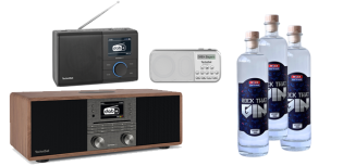 Bayern Digital Radio - 1 von 333 DAB+-Radios von der Firma TechniSat, 1 von 33 Flaschen ROCK ANTENNE Rock That Gin,1von 5 Überraschungs-Pakete von Arabella Bayern,1 Ticket-Paket von egoFM