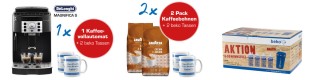 beko - 1x Delonghi Magnifica S Kaffeevollautomat + Tassen , 2x Lavazzakaffee + Tassen