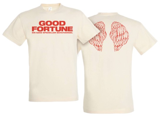 beyondpixels - 2 x exlusive GOOD FORTUNE– EIN GANZ SPEZIELLER SCHUTZENGEL T-Shirts und 2 x 2 Kinogutscheine