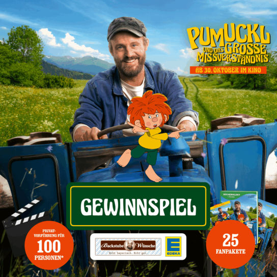 Constantin Film - Privatvorführung des neuen Pumuckl-Filmes im Kino für bis zu 100 Pers., 20 exklusive Fanpakete zum Film