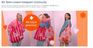 dm-drogerie markt - 5.000 x XXL Faltshopper in Mareikes HI und 5.000 x 1 XXL Faltshopper in Catalins Lass Platz