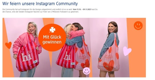 dm-drogerie markt - 5.000 x XXL Faltshopper in Mareikes HI und 5.000 x 1 XXL Faltshopper in Catalins Lass Platz