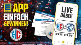Edeka - 32x 4 Karten für den HC Erlangen gegen Lemgo am 13. November