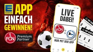 Edeka - 3x 4 VIP-Karten und 3x 2 Parkscheine (bei Bedarf) für 1. FC Nürnberg gegen Bielefeld am 23.11.25