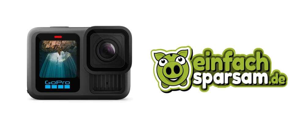 Einfach-Sparsam.de: Gewinne eine GoPro HERO13 Actionkamera + 150 € Bargeld