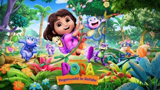 Enkelkind.de - 1x Dora: REGENWALD IN GEFAHR für Nintendo Switch, 1x Sing mit mir Dora Puppe, Kinderpuzzle,  Pop! DORA THE EXPLORER von Funko
