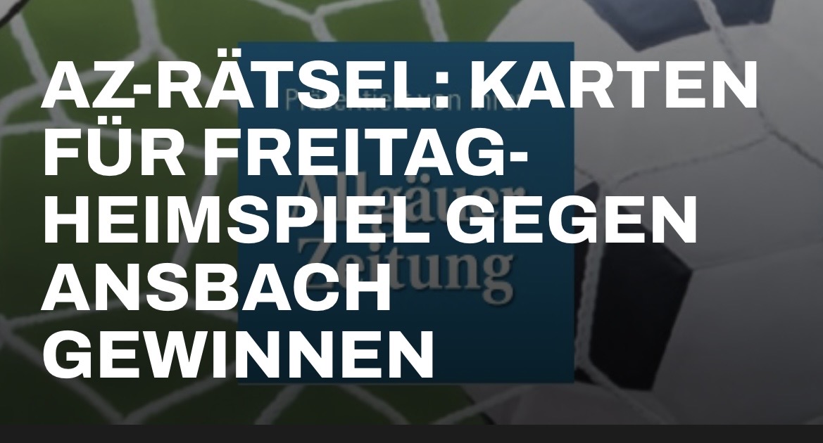 fc-memmingen - 5 x 2 Tribünen-Sitzplatzkarten FC Memmingen gegen die SpVgg Ansbach Freitag, 10. Oktober, 19 Uhr