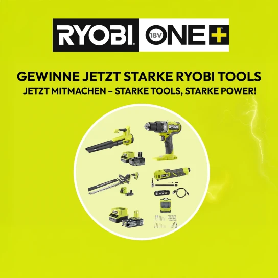 GOTOOLS - Bohrschrauber-Set mit Akku, 18V Akku-Laubbläser, 18V Akku-Heckenschere, Akku-Minikompressor
