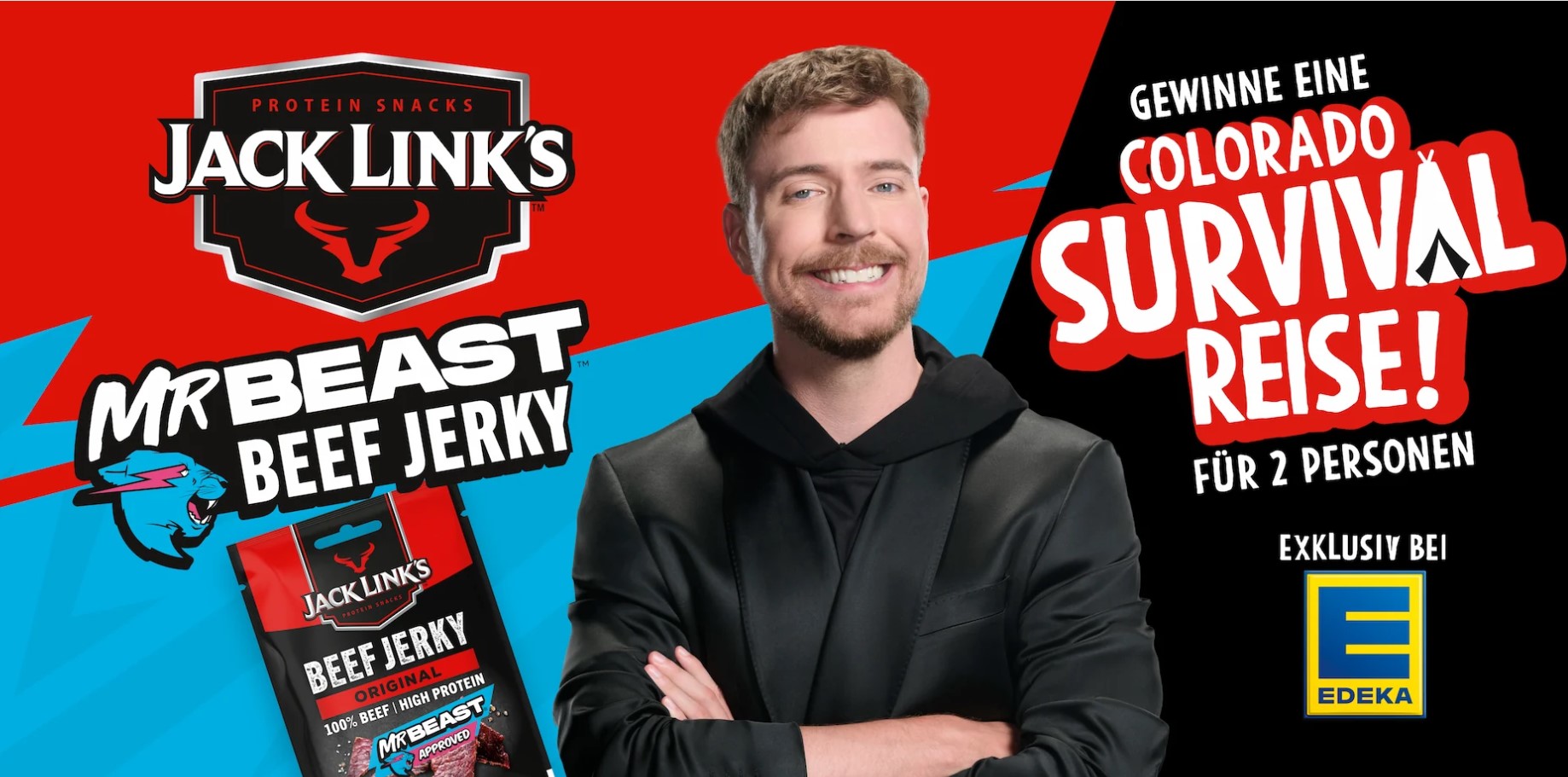 Jack Links - 1x1 Survial Reise nach Colorado für 2 Personen im Wert von 8.000 € (Produktkauf)