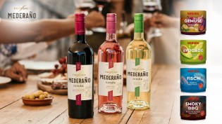 LECKER - 3 Flaschen Freixenet Mederaño Blanco, Freixenet Mederaño Rosado und Freixenet Mederaño sowie 4 Gewürzen von WIBERG