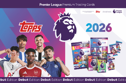 LIKE-ONLINE - Premier League Karten-Kollektion :1x Starterpack + 15 weitere Kartenpäckchen der neuen Topps Premier League 2025/26 Trading Cards Kollektion