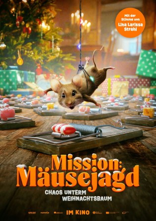mainkind - 2 Freikarten, Tasse zum Film, Diamond Sticker Adventskalender und die Plüschmaus zum Film „ MÄUSEJAGD“