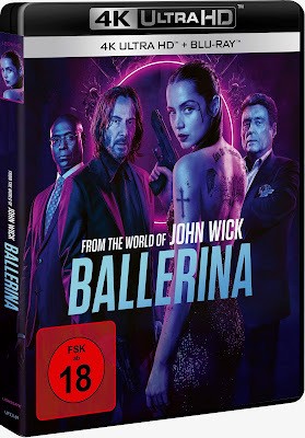 MyKinoTrailer - John Wick: Ballerina - je eine Blu-ray und 4K UHD