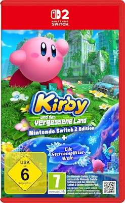 MyKinoTrailer - Kirby und das vergessene Land als Nintendo Switch 2 Edition + Die Sternensplitter-Welt.