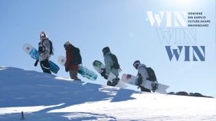 pulse publishing - Ein Snowboard aus der neuen Amplid Future Shape Series