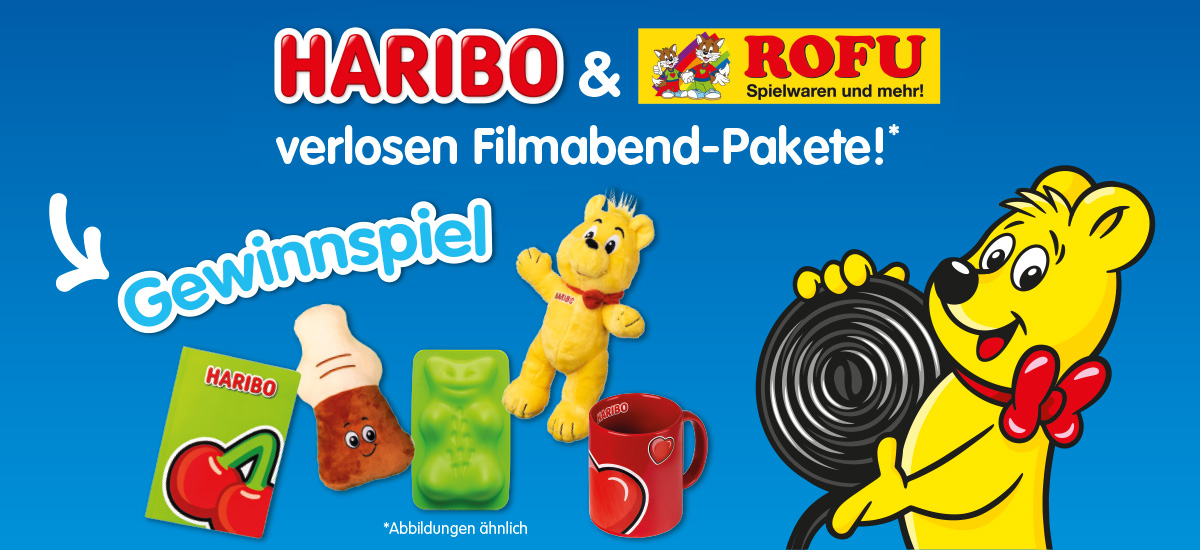 ROFU - 1 von 20 exklusiven HARIBO Filmpaketen