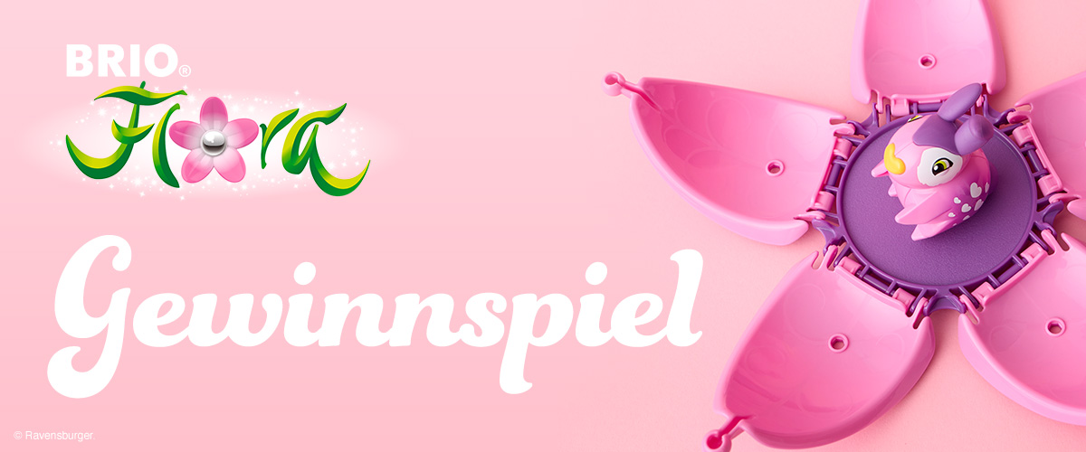 ROFU - Hauptpreis: Eine Übernachtung im Ravensburger Spieleland für 4 Personen, 10x Starter-Set Blumendorf (63624000) ,40x eine zauberhafte Flora Figur (Tulip, Rose, Magnolia oder Petunia)