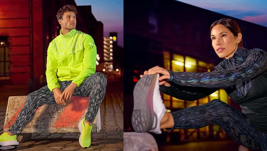 Runnersworld - je ein Lauf-Set für Männer im Wert von 65 € und ein Laufset für Frauen im Wert von 60 €