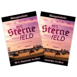 serieasten - 2 Kinotickets für den Film "Rote Sterne überm Feld" sowie ein Exemplar von „Adlergestell“, dem neuen Roman von Laura Laabs