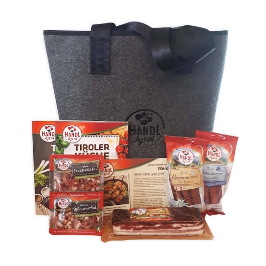 Servus - 5 x 1 Speckkorb von „Handl Tyrol“