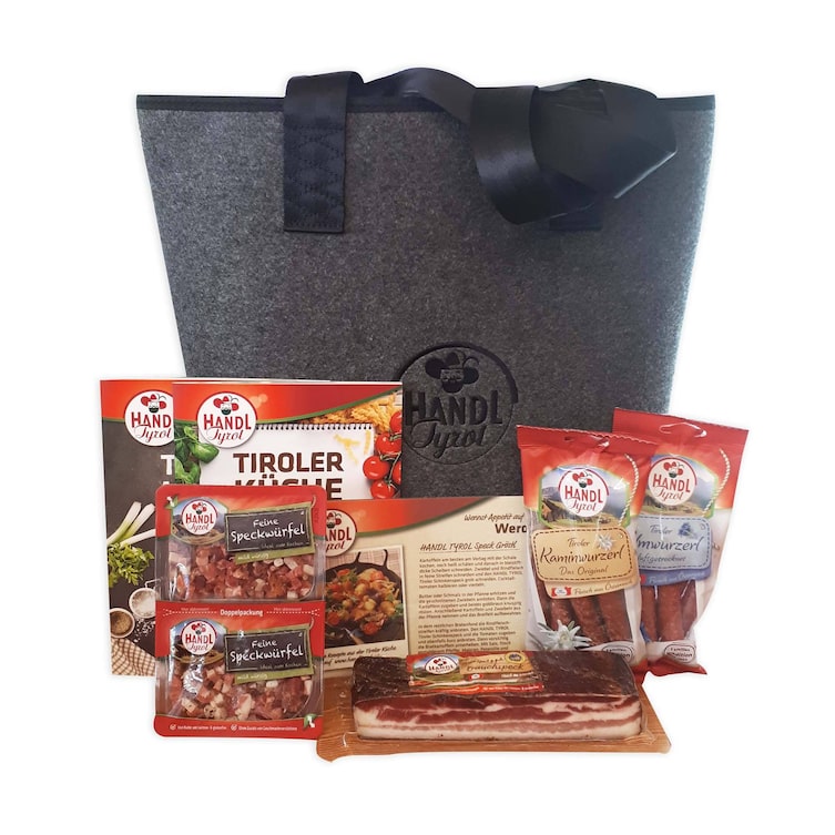 Servus - 5 x 1 Speckkorb von „Handl Tyrol“