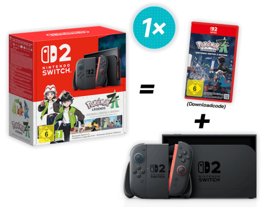 toggo - 1x Nintendo Switch 2 + Pokémon-Legenden: Z-A – Nintendo Switch 2 Edition