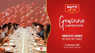 TV Movie - 2 exklusive Plätze für das MUTTI Immersive Dinner am 18.11.2025 (850,00 €) in Ham