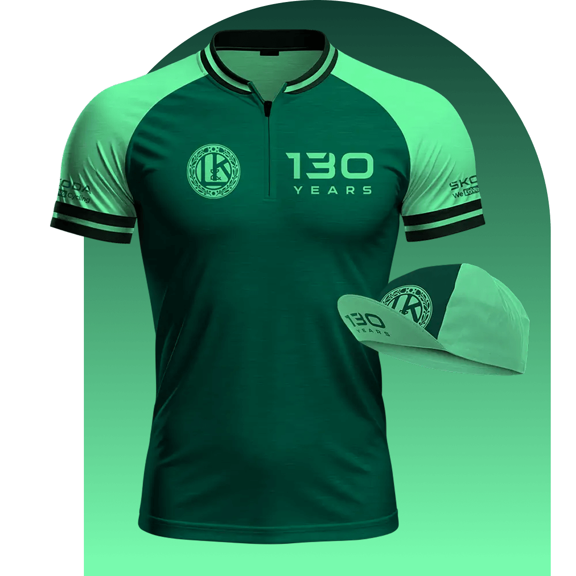 welovecycling - 10x Škoda retro jersey + Cap