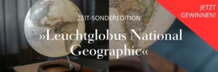 Zeit Shop - 1 Leuchtglobus National Geographic