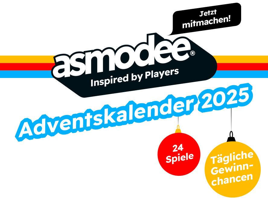 asmodee: täglich tolle Brettspiel-Gewinne im Adventskalender 2025