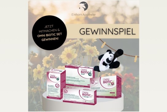 Einhorn Apotheke - ein OMNi BiOTiC Set im Wert von € 173,-