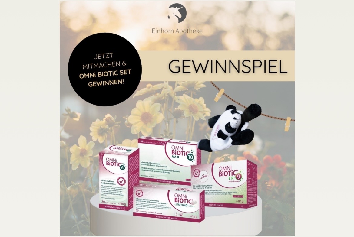 Einhorn Apotheke - ein OMNi BiOTiC Set im Wert von € 173,-