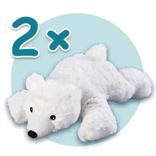 Emcur - einen von zwei schmuseweichen Warmie-Eisbären
