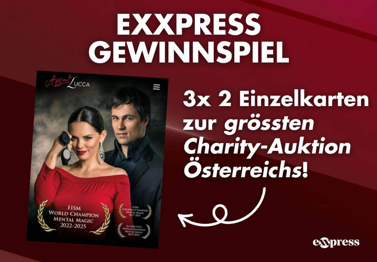eXXpress: 3 x 2 Eintrittskarten für die Global Family Charity-Auktion in Salzburg